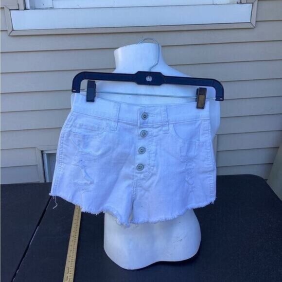 Hollister Pants - Grandpa mob wife clean girl office fairy core Hollister Denim Shorts  0/24